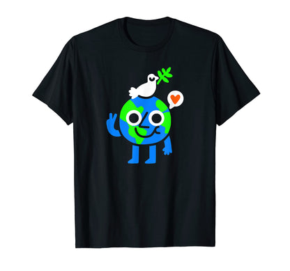 World Peace And Love T-Shirt - Unique Graphic Unisex - T-Shirt, Sweatshirt, Hoodie