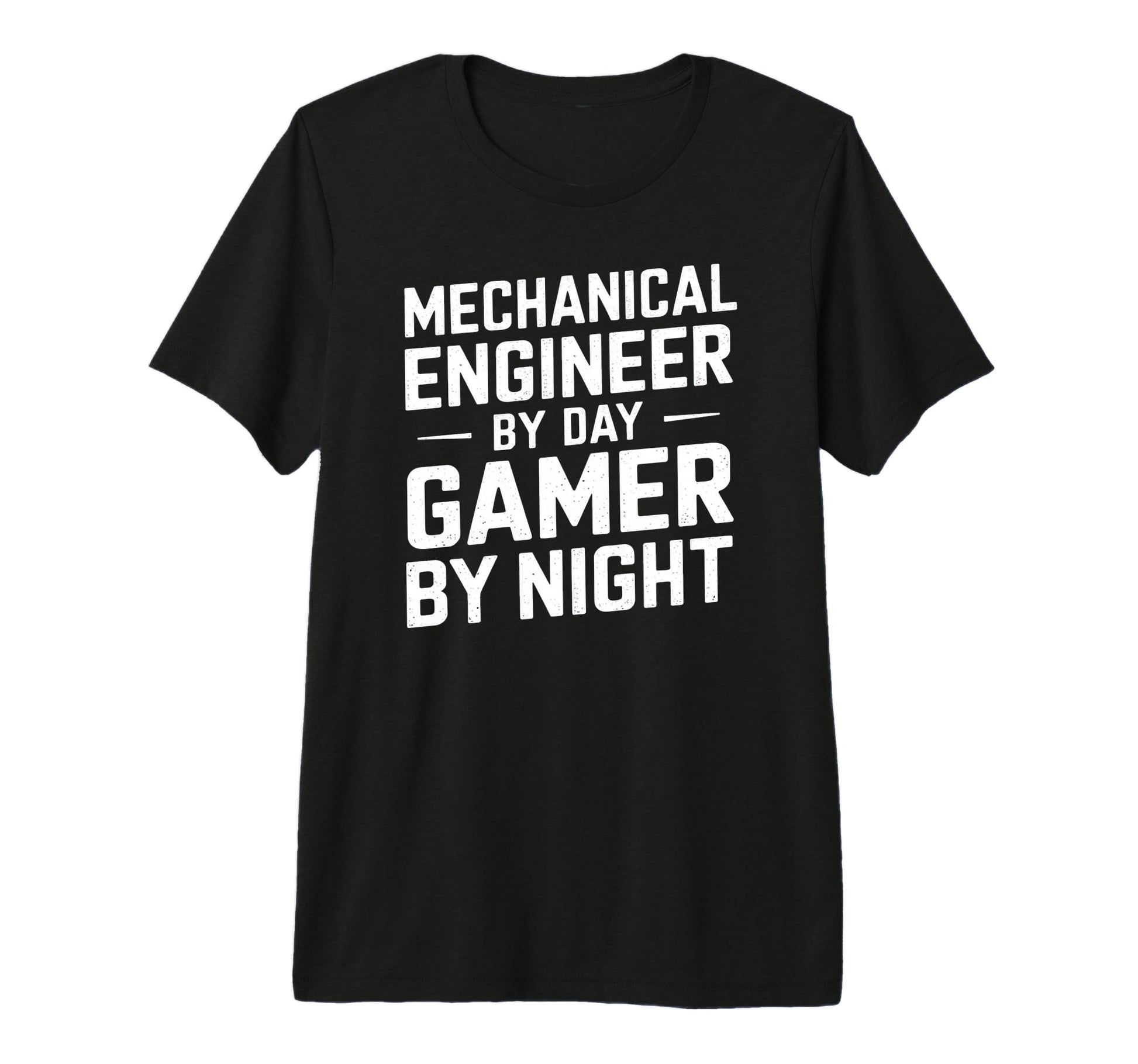 Mechanical Engineer Day Gamer Night T-Shirt - Minimalist Print for Adults - T-Shirt, Sweatshirt, Hoodie
