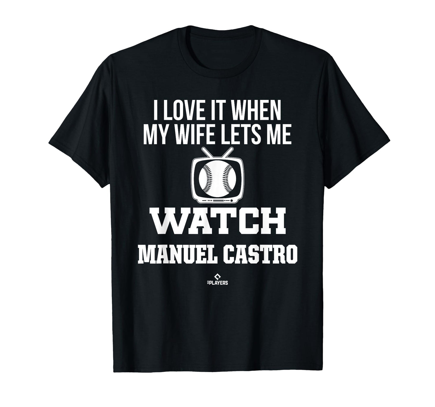 My Wife Lets Me Watch Manuel Castro T-Shirt - Trendy Graphic for Adults - T-Shirt, Sweatshirt, Hoodie