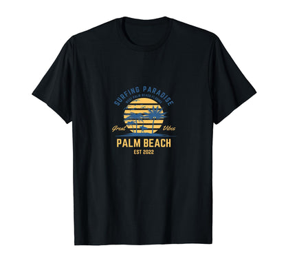 Surfing Paradise Hip Hop Oldschool T-Shirt - Trendy Graphic for Adults - T-Shirt, Sweatshirt, Hoodie
