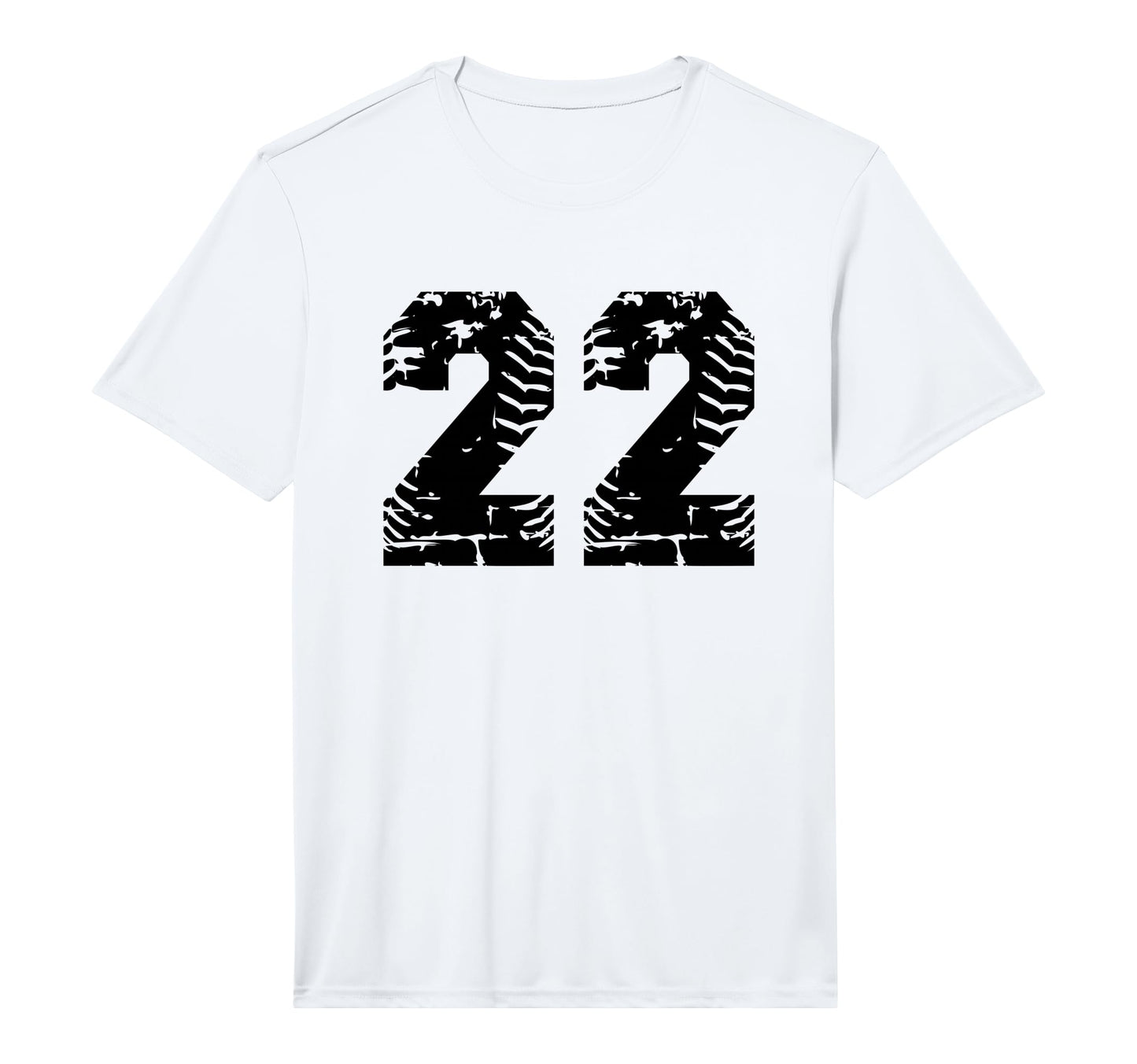 Baseball Softball Number 22 T-Shirt - Casual Everyday Wear Men Women - T-Shirt, Sweatshirt, Hoodie