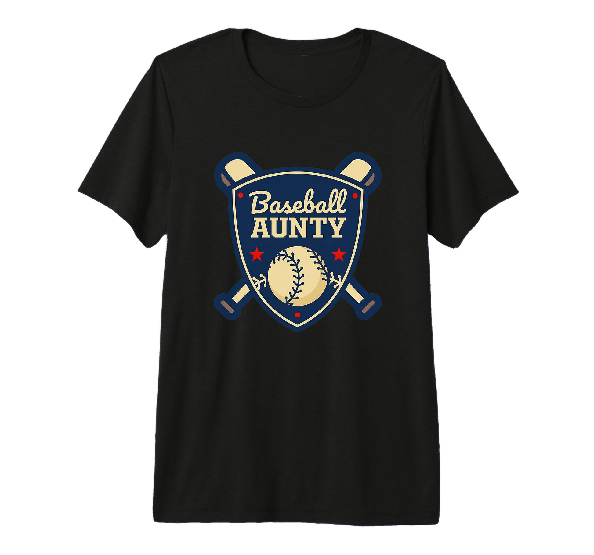 Baseball Aunty Matching Family Baseball T-Shirt - Graphic Print Unisex - T-Shirt, Sweatshirt, Hoodie