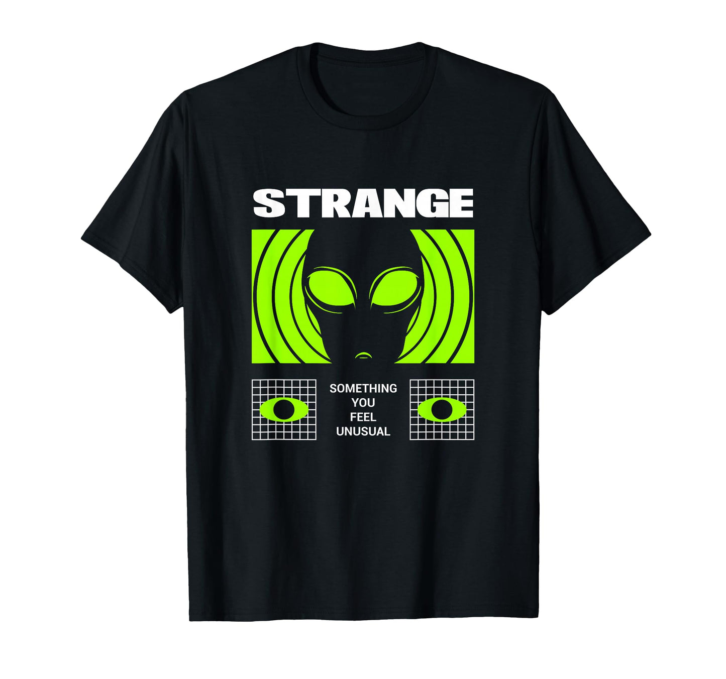 Strange Alien Aesthetic Edgy T-Shirt - Aesthetic Graphic Men Women - T-Shirt, Sweatshirt, Hoodie