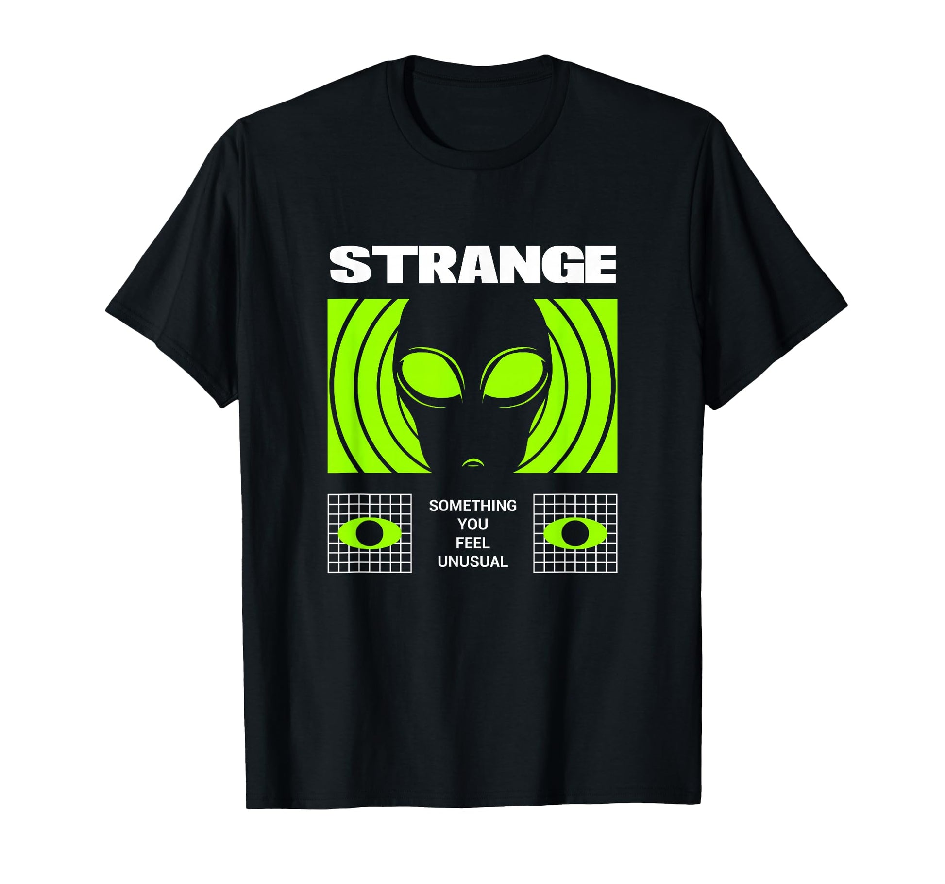 Strange Alien Aesthetic Edgy T-Shirt - Aesthetic Graphic Men Women - T-Shirt, Sweatshirt, Hoodie