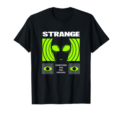 Strange Alien Aesthetic Edgy T-Shirt - Aesthetic Graphic Men Women - T-Shirt, Sweatshirt, Hoodie