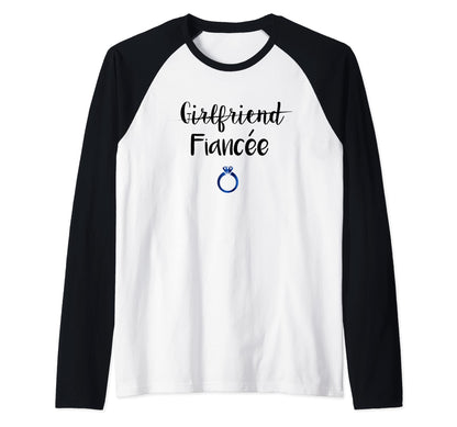 Girlfriend Fiancee Ring Engaged Wedding Hoodie - Trendy Graphic Men Women - T-Shirt, Sweatshirt, Hoodie