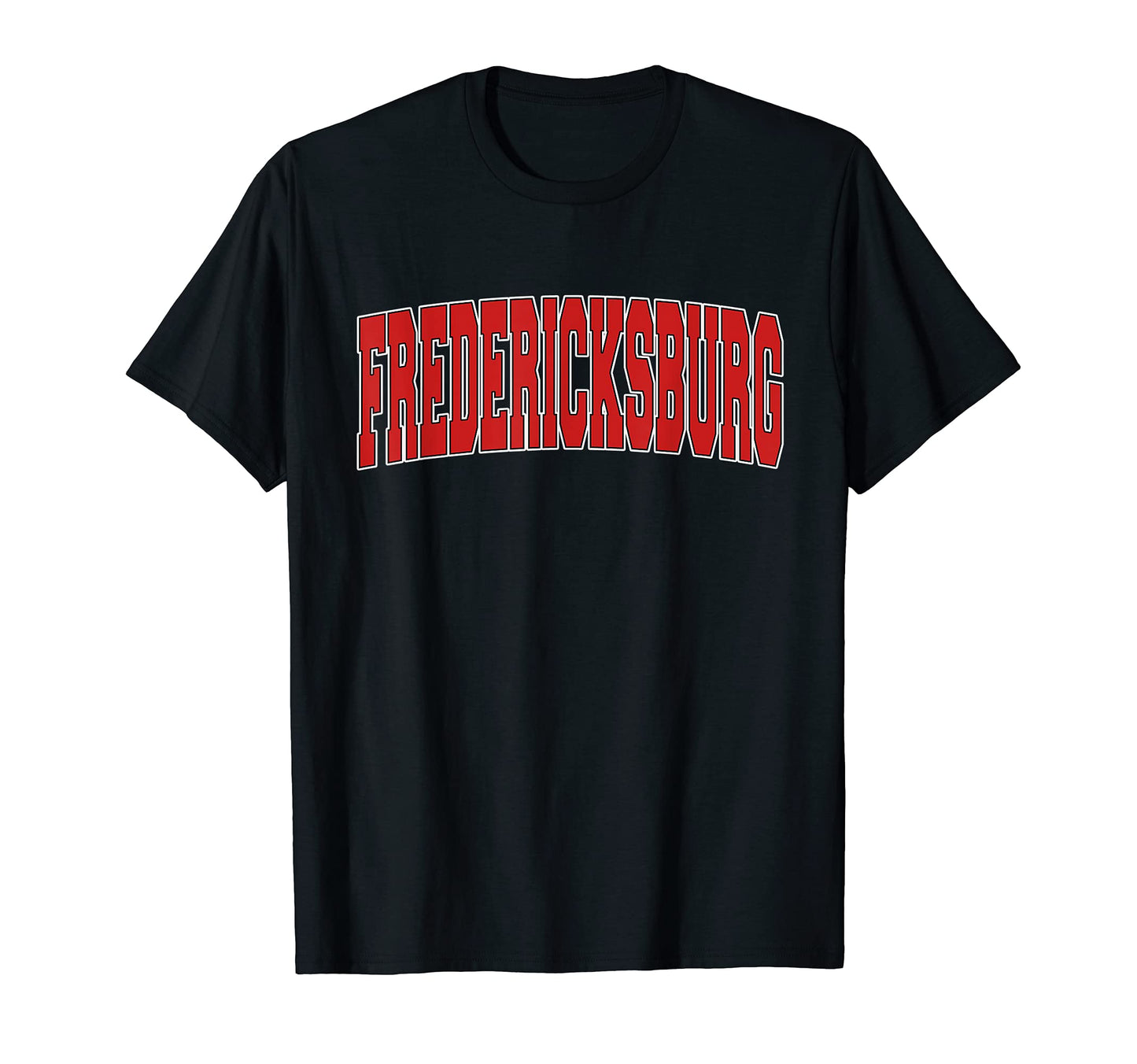 Fredericksburg Tx Texas Varsity Usa T-Shirt - Graphic Print for Adults - T-Shirt, Sweatshirt, Hoodie