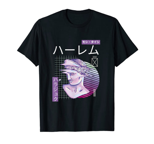 Vaporwave Statue Aesthetic Art T-Shirt - Casual Everyday Wear Unisex - T-Shirt, Sweatshirt, Hoodie