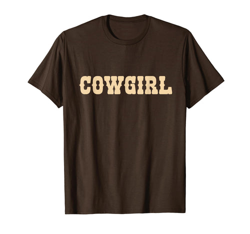 Cowgirl Aesthetic Y2K 90S Beige Brown T-Shirt - Minimalist Print Men Women - T-Shirt, Sweatshirt, Hoodie