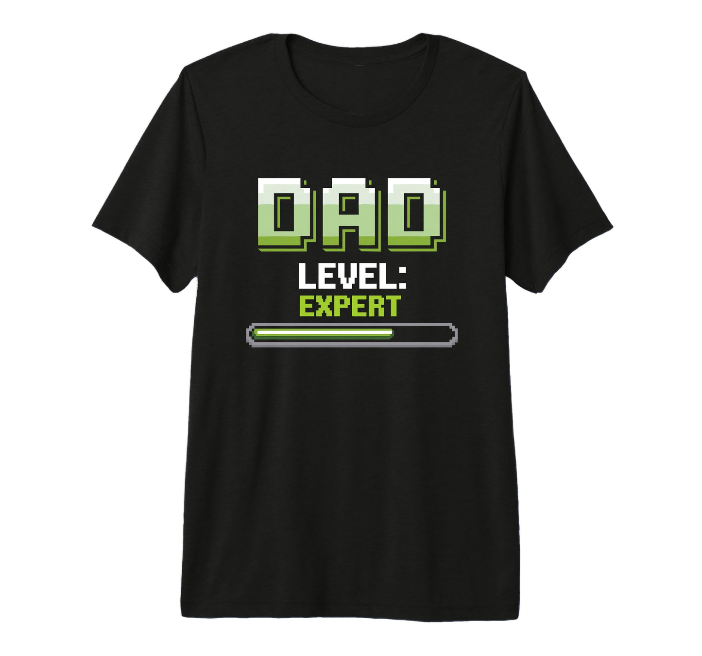 Mens Funny Gamer Dad Level Controller T-Shirt - Fun Novelty Design Unisex - T-Shirt, Sweatshirt, Hoodie