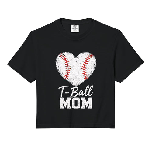 T Ball Mom Baseball Heart Sports Mama Hoodie - Novelty Apparel Men Women - T-Shirt, Sweatshirt, Hoodie