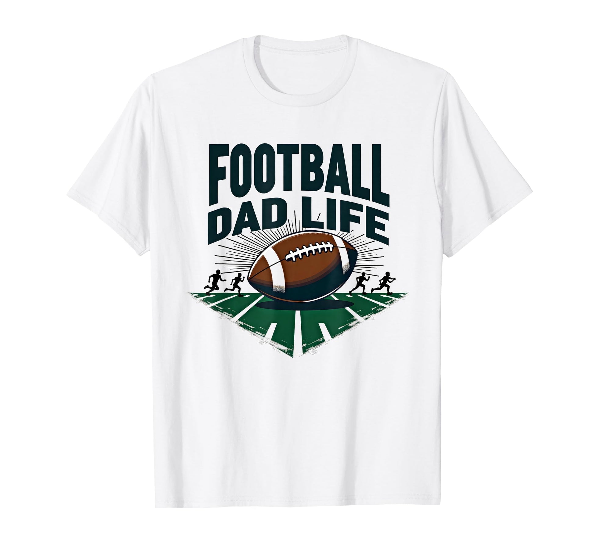 Football Dad Life Proud Father Game Day T-Shirt - Graphic Print for Adults - T-Shirt, Sweatshirt, Hoodie