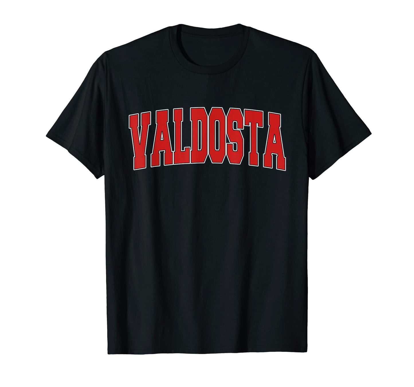 Valdosta Ga Georgia Varsity Usa Sports T-Shirt - Trendy Graphic Unisex - T-Shirt, Sweatshirt, Hoodie