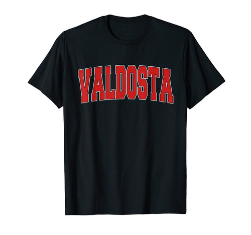 Valdosta Ga Georgia Varsity Usa Sports T-Shirt - Trendy Graphic Unisex - T-Shirt, Sweatshirt, Hoodie