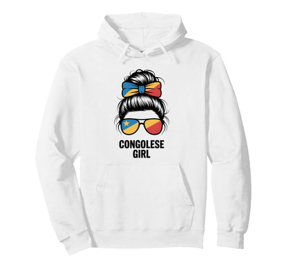 Congolese Dr Congo National Flag Cheer Hoodie - Streetwear Style Men Women - T-Shirt, Sweatshirt, Hoodie
