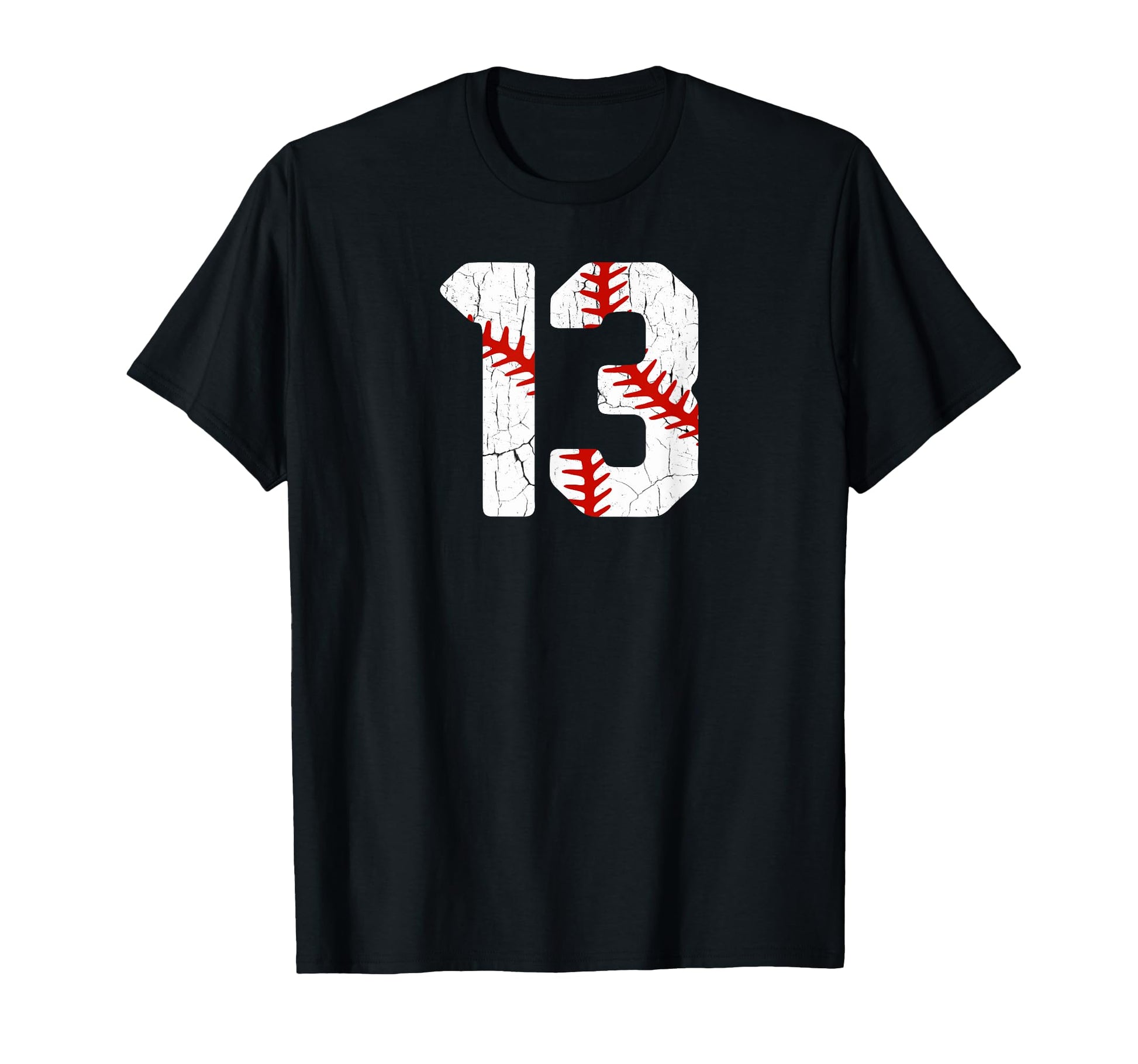Baseball Player Jersey Number 13 13 T-Shirt - Fun Novelty Design Men Women - T-Shirt, Sweatshirt, Hoodie
