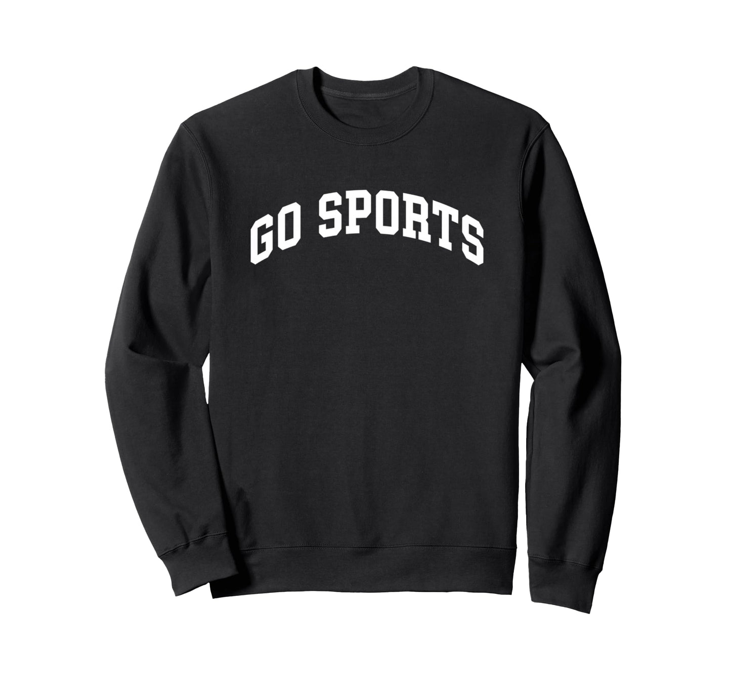 Go Sports Football Mom White Arch Sweatshirt - Trendy Graphic Men Women - T-Shirt, Sweatshirt, Hoodie