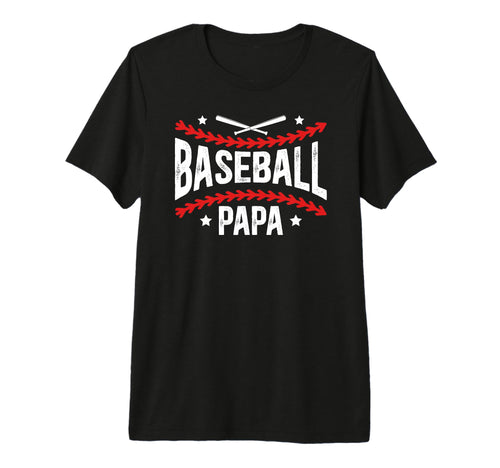 Mens Baseball Papa Grandpa Proud T-Shirt - Fun Novelty Design Men Women - T-Shirt, Sweatshirt, Hoodie