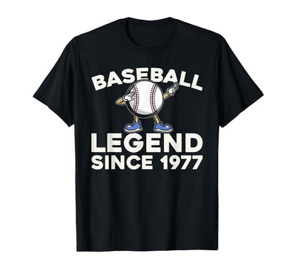 Birthday Team Sport Player Baseball T-Shirt - Custom Art Print for Adults - T-Shirt, Sweatshirt, Hoodie