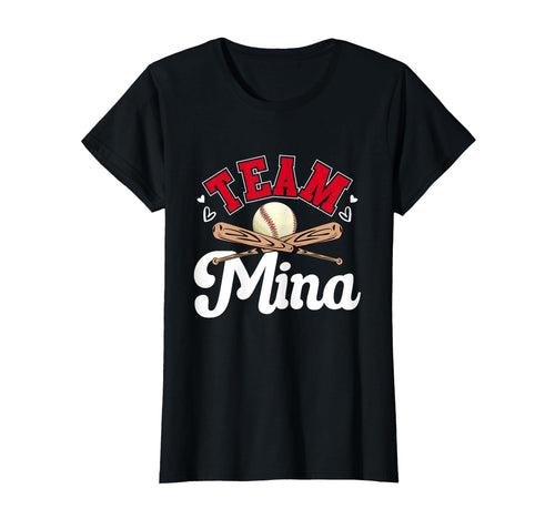 Team Mina Mothers Day Baseball T-Shirt - Streetwear Style Men Women - T-Shirt, Sweatshirt, Hoodie