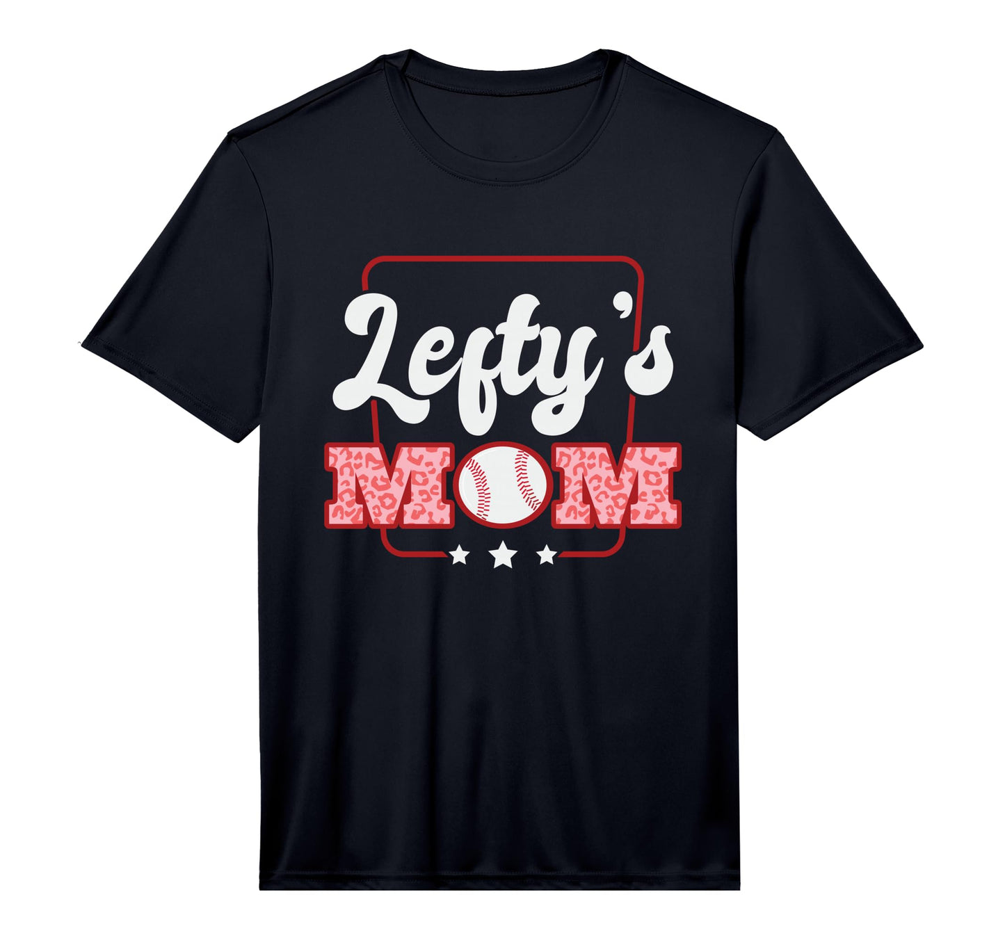 Mens Leftys Mom Baseball Left Handed T-Shirt - Novelty Apparel for Adults - T-Shirt, Sweatshirt, Hoodie