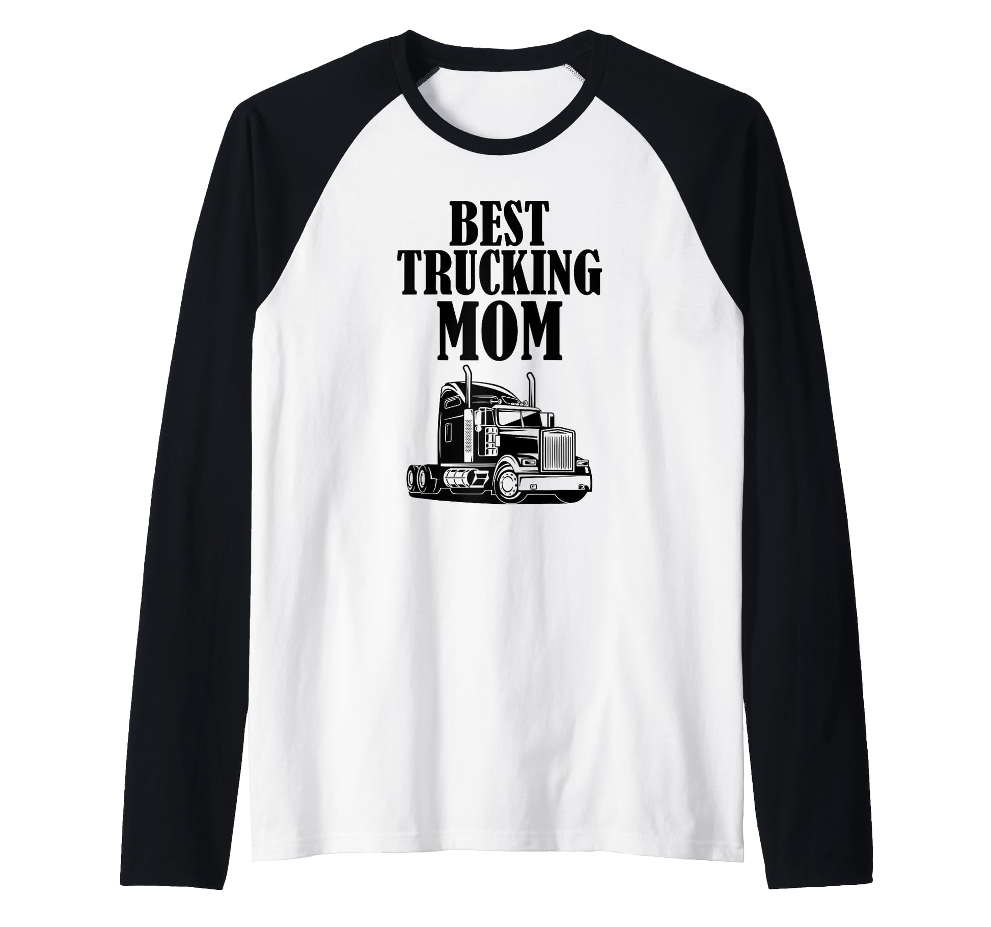 Truckers Wife Life Truck Messy Bun Hoodie - Custom Art Print Unisex - T-Shirt, Sweatshirt, Hoodie