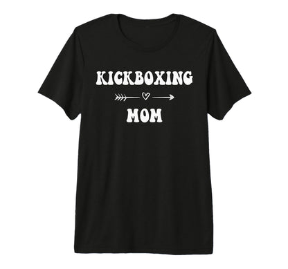 Kickboxing Mom Martial Art Stylish T-Shirt - Minimalist Print Men Women - T-Shirt, Sweatshirt, Hoodie