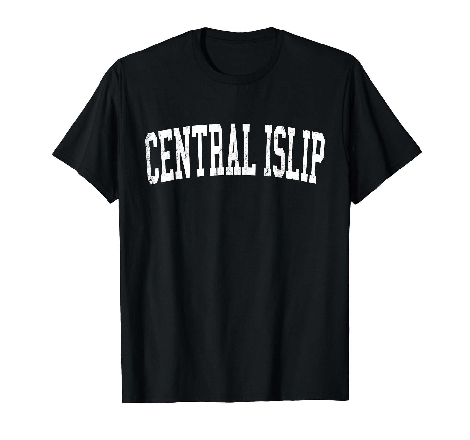 Central La Distressed White Varsity T-Shirt - Streetwear Style Unisex - T-Shirt, Sweatshirt, Hoodie