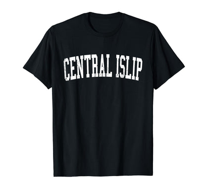 Central La Distressed White Varsity T-Shirt - Streetwear Style Unisex - T-Shirt, Sweatshirt, Hoodie