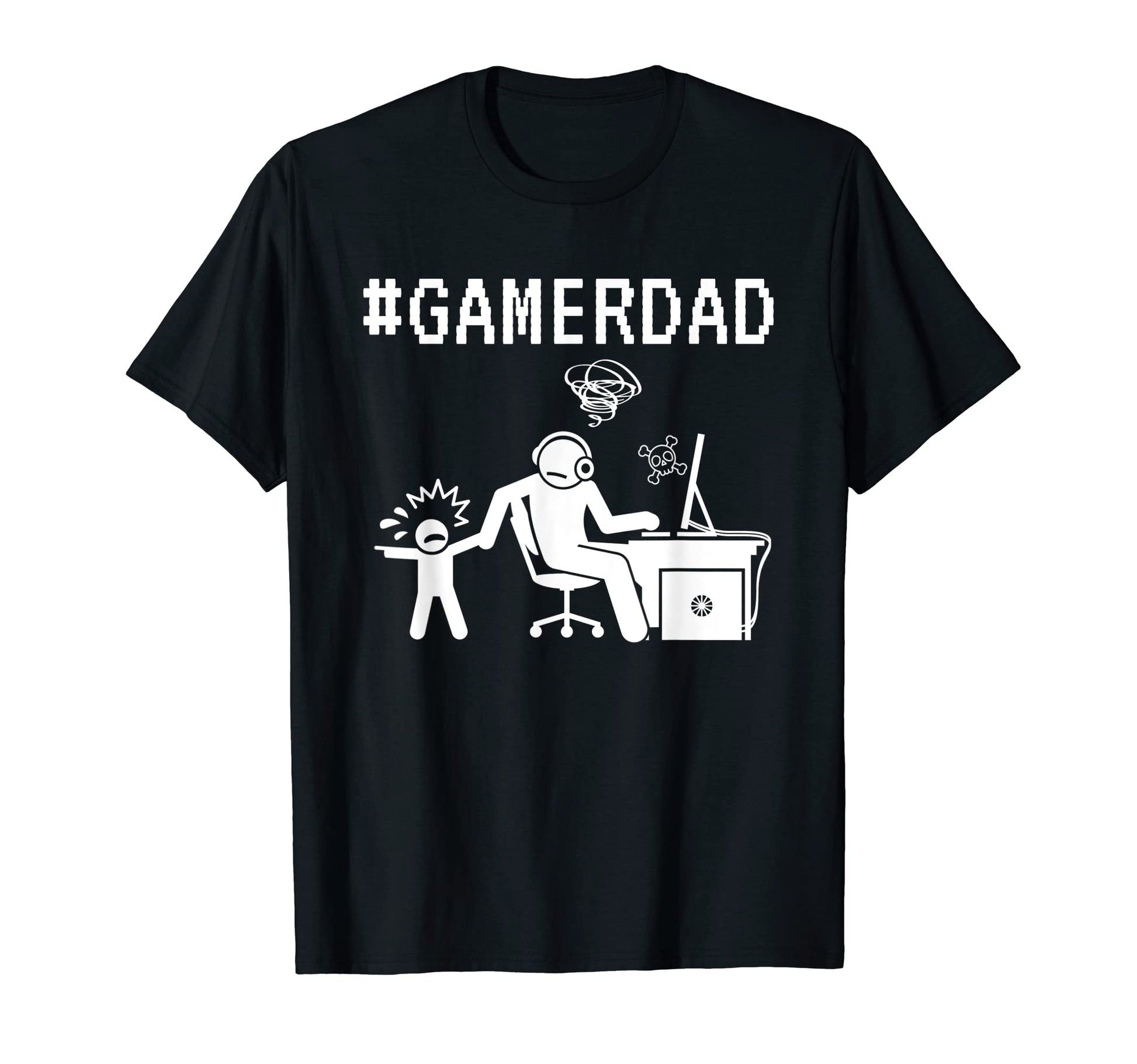 Video Games Gamer Dad Meme Funny Gaming T-Shirt - Trendy Graphic Men Women - T-Shirt, Sweatshirt, Hoodie
