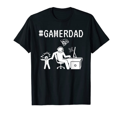 Video Games Gamer Dad Meme Funny Gaming T-Shirt - Trendy Graphic Men Women - T-Shirt, Sweatshirt, Hoodie