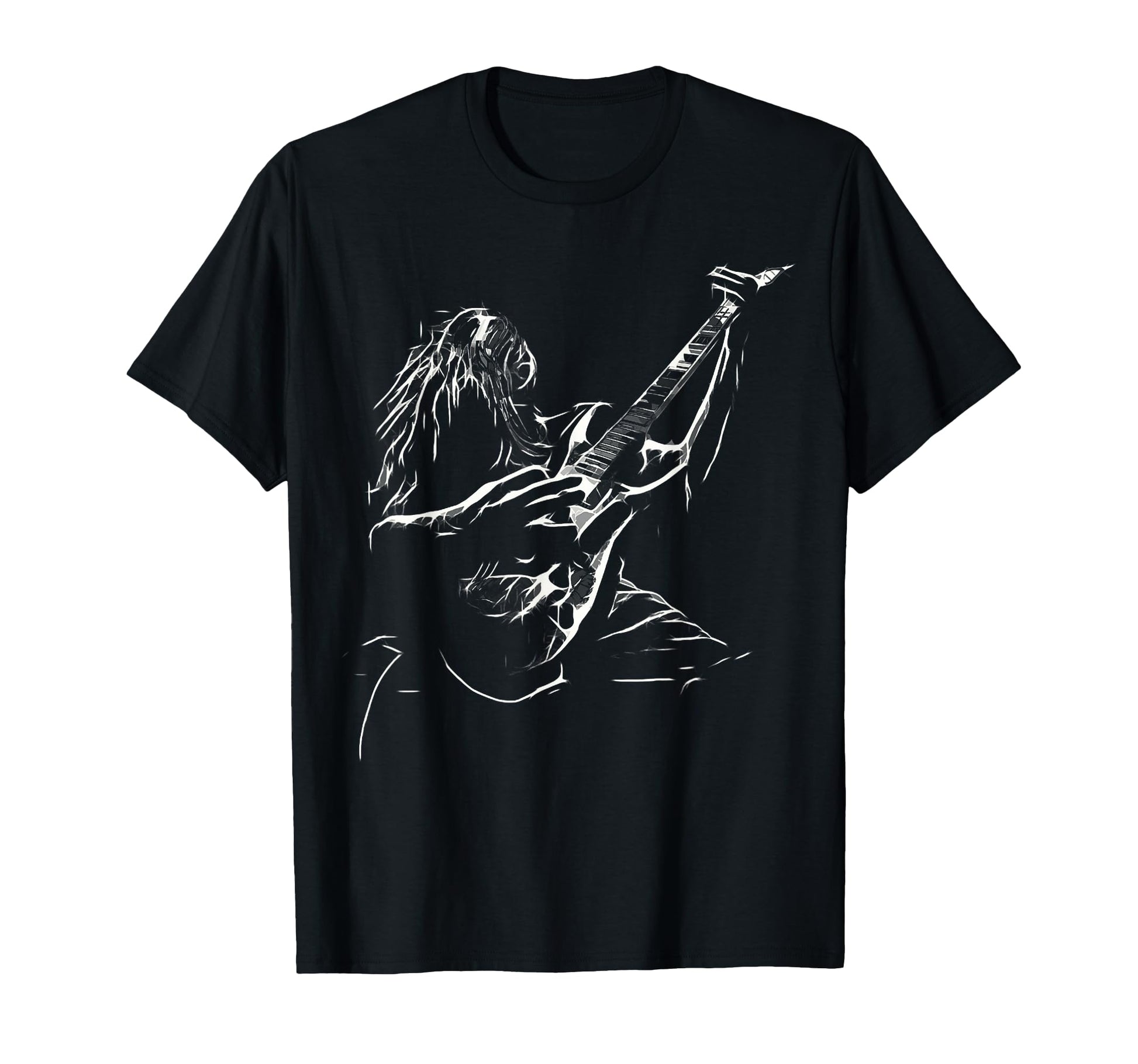 Heavy Metal Guitar Rocker Rock Star Music T-Shirt - Unique Graphic Unisex - T-Shirt, Sweatshirt, Hoodie