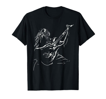 Heavy Metal Guitar Rocker Rock Star Music T-Shirt - Unique Graphic Unisex - T-Shirt, Sweatshirt, Hoodie