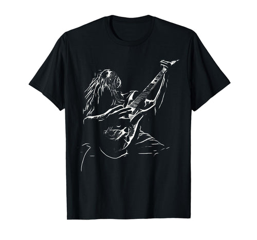 Heavy Metal Guitar Rocker Rock Star Music T-Shirt - Unique Graphic Unisex - T-Shirt, Sweatshirt, Hoodie