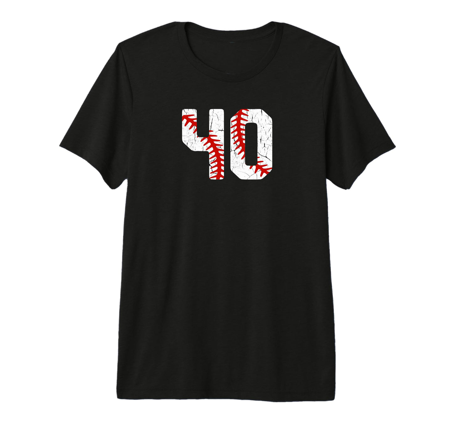 Baseball Player Jersey Number 40 T-Shirt - Casual Everyday Wear Men Women - T-Shirt, Sweatshirt, Hoodie