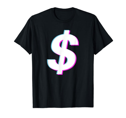 Dollar Sign Vaporwave Aesthetic T-Shirt - Fun Novelty Design Men Women - T-Shirt, Sweatshirt, Hoodie