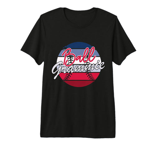 Ball Grammie Baseball Softball T-Shirt - Custom Art Print Men Women - T-Shirt, Sweatshirt, Hoodie