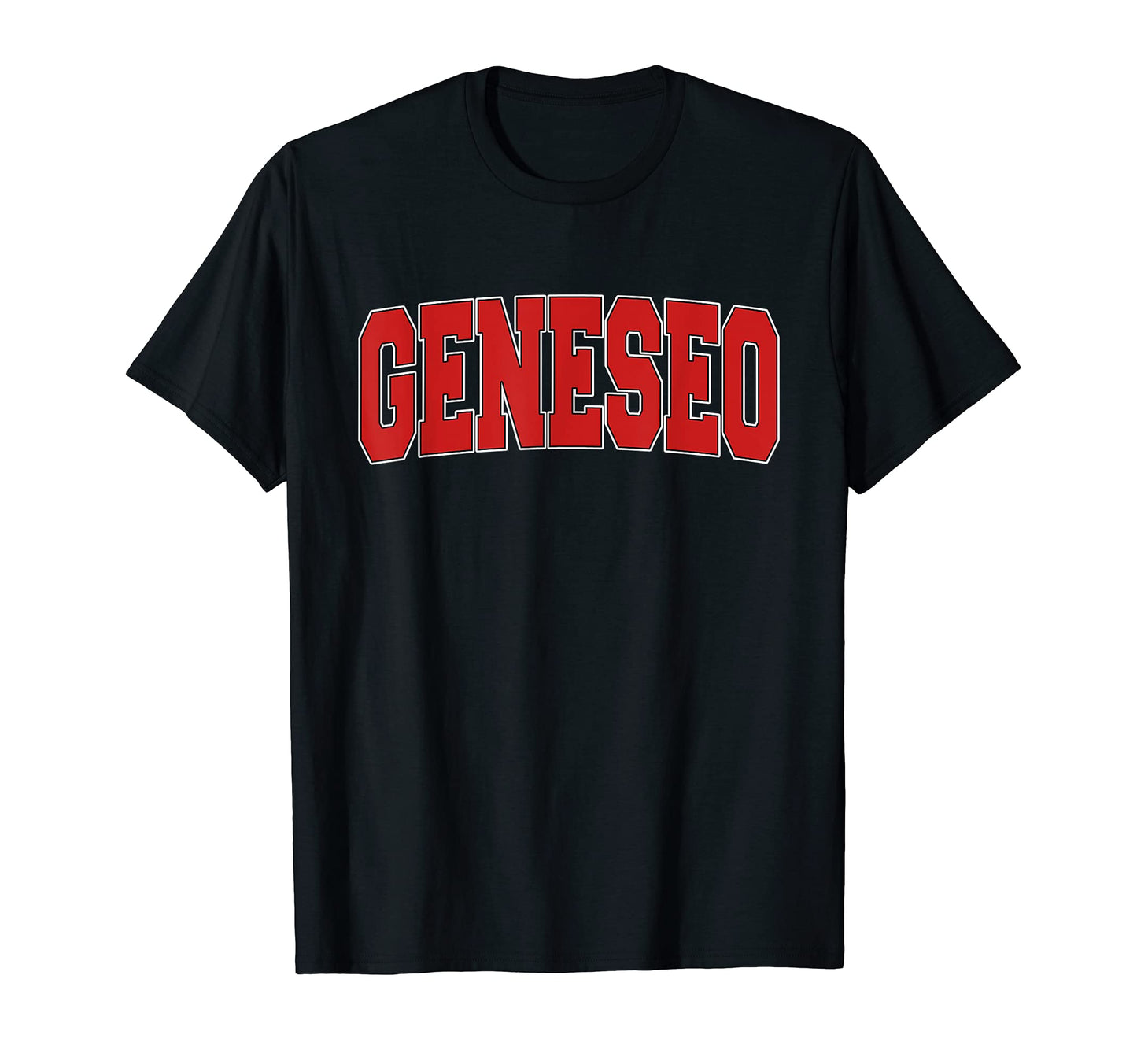 Geneseo Ny New York Varsity Usa Sports T-Shirt - Novelty Apparel Men Women - T-Shirt, Sweatshirt, Hoodie