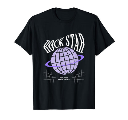 Rock Star Aesthetic Edgy Streetwear T-Shirt - Graphic Print Unisex - T-Shirt, Sweatshirt, Hoodie