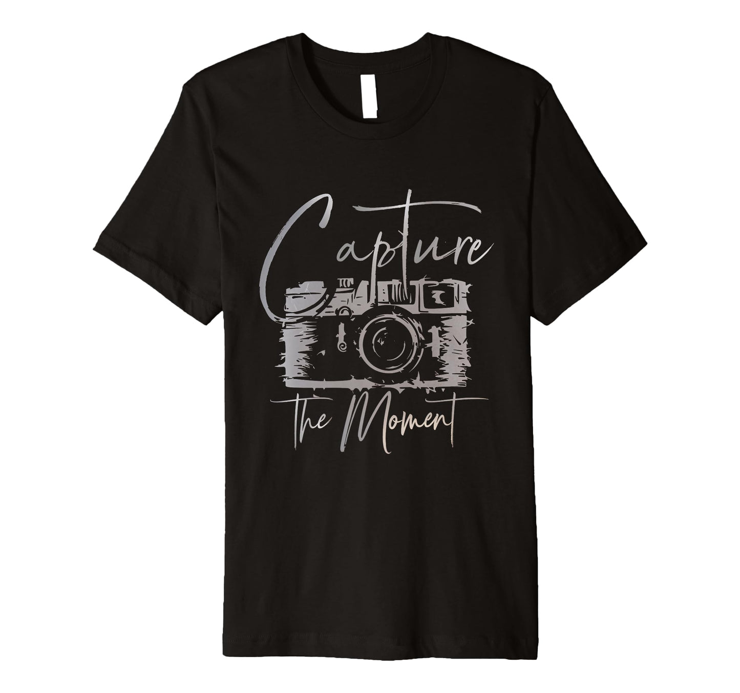 Capture Moment Photography Camera Art T-Shirt - Custom Art Print Unisex - T-Shirt, Sweatshirt, Hoodie