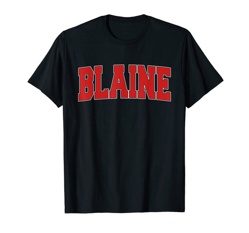 Blaine Wa Washington Varsity Usa T-Shirt - Minimalist Print for Adults - T-Shirt, Sweatshirt, Hoodie