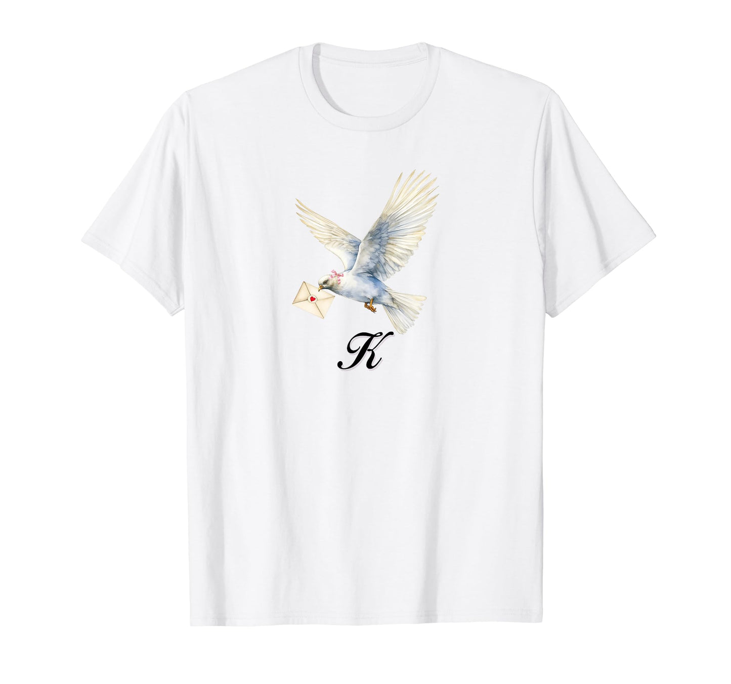 K Dove Coquette Bow Girlcore Y2K T-Shirt - Trendy Graphic Men Women - T-Shirt, Sweatshirt, Hoodie