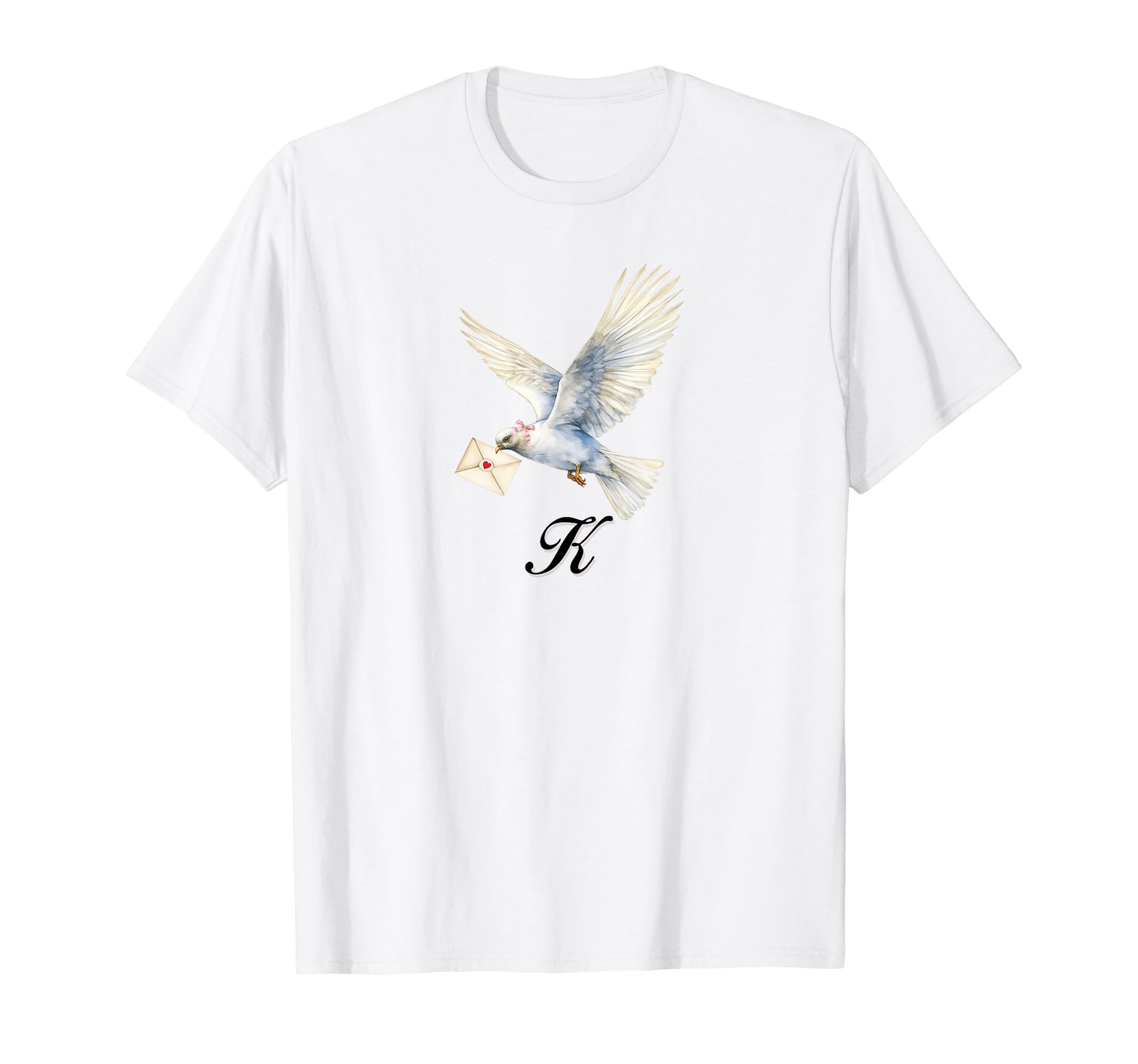 K Dove Coquette Bow Girlcore Y2K T-Shirt - Trendy Graphic Men Women - T-Shirt, Sweatshirt, Hoodie