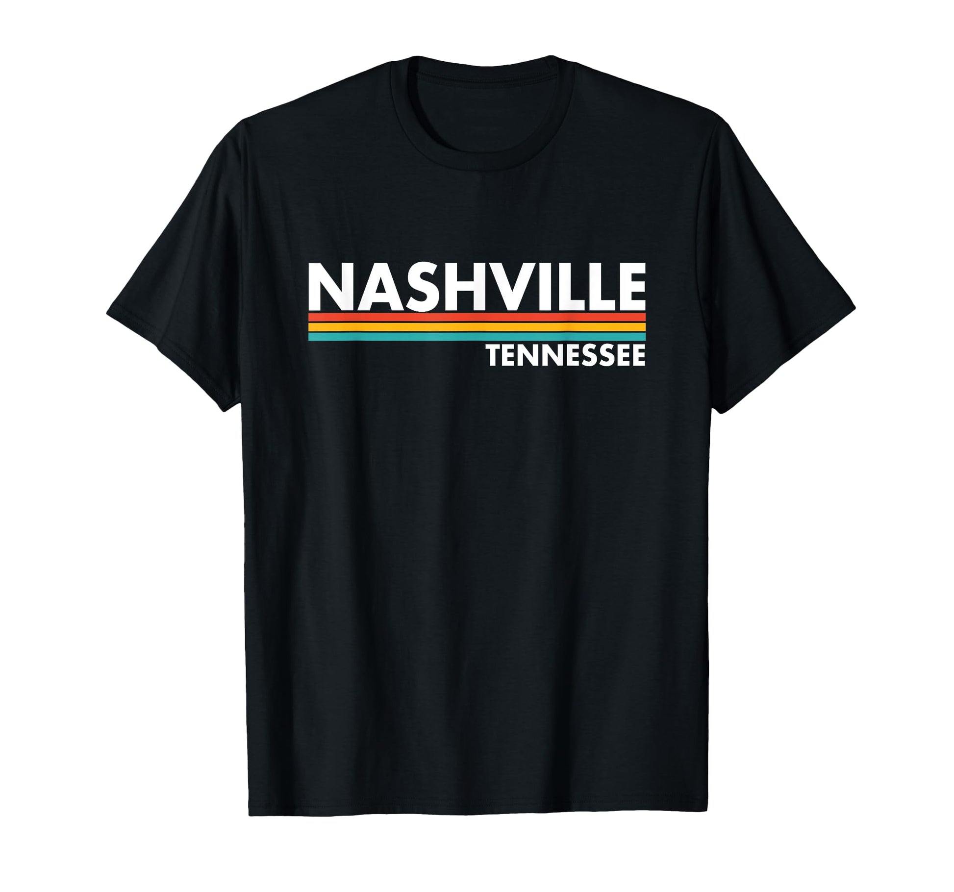 Nashville Tennessee Stripes T-Shirt - Unique Graphic Men Women - T-Shirt, Sweatshirt, Hoodie