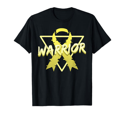 Bone Cancer Awareness Warrior T-Shirt - Custom Art Print for Adults - T-Shirt, Sweatshirt, Hoodie