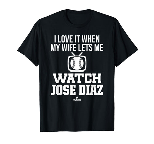 My Wife Lets Me Watch Jose Diaz T-Shirt - Aesthetic Graphic Unisex - T-Shirt, Sweatshirt, Hoodie