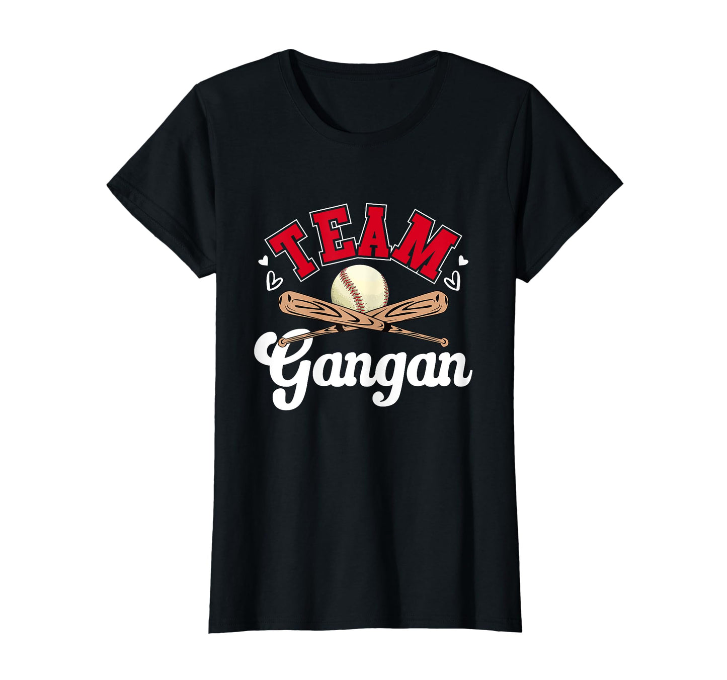 Team Gangan Mothers Day Baseball Softball T-Shirt - Unique Graphic Unisex - T-Shirt, Sweatshirt, Hoodie