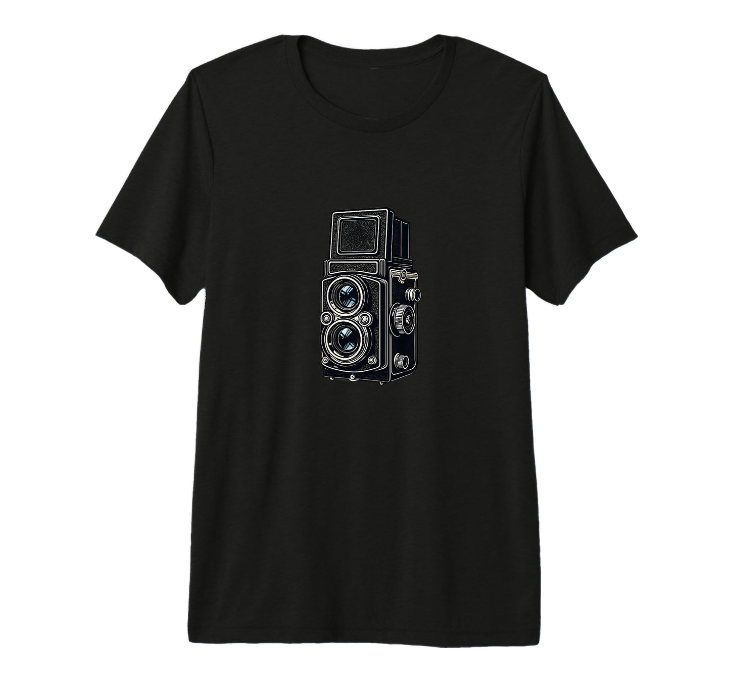 Tlr Camera Analog Photography T-Shirt - Graphic Print for Adults - T-Shirt, Sweatshirt, Hoodie