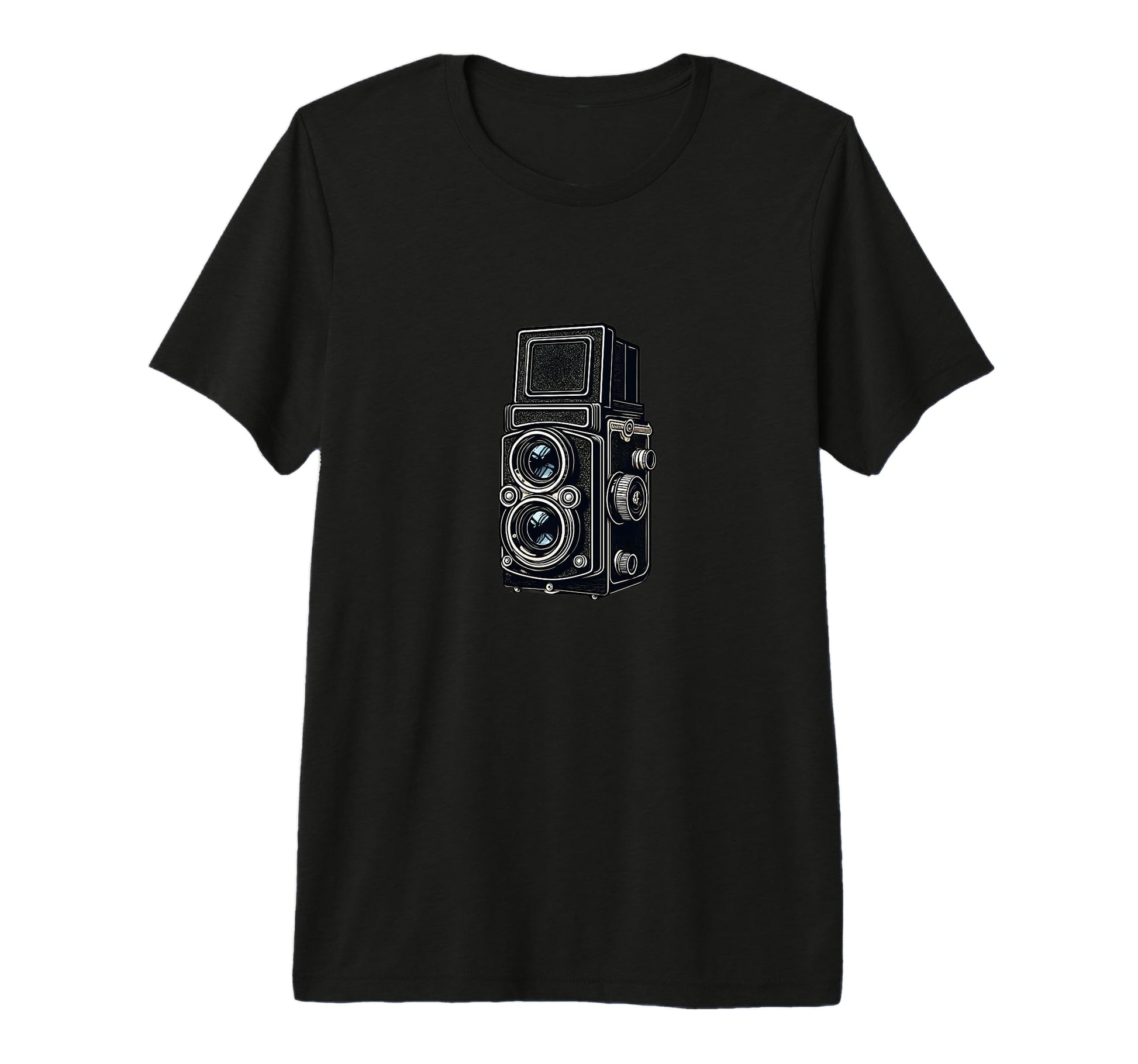 Tlr Camera Analog Photography T-Shirt - Graphic Print for Adults - T-Shirt, Sweatshirt, Hoodie