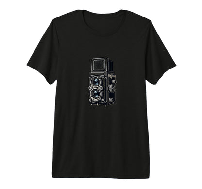 Tlr Camera Analog Photography T-Shirt - Graphic Print for Adults - T-Shirt, Sweatshirt, Hoodie
